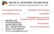 Logo von Maler & Lackierer Fachbetrieb Uwe Bauer 