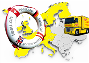 Logo von  nach London England Irland Skandinavien Umzug in die Schweiz