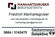 Logo von Berufsdetektiv Manhartsgruber