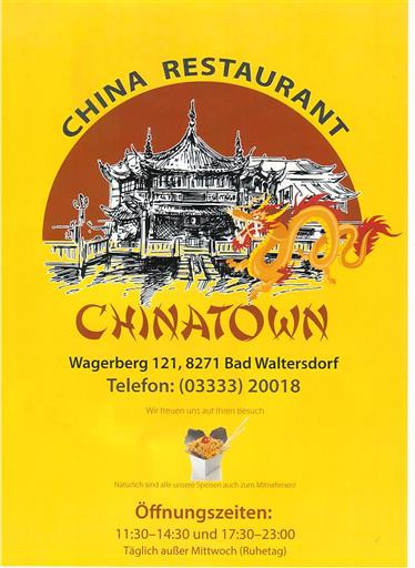 Firmengebäude China Restaurant  ChinaTown