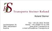 Logo von Transporte Steiner Roland